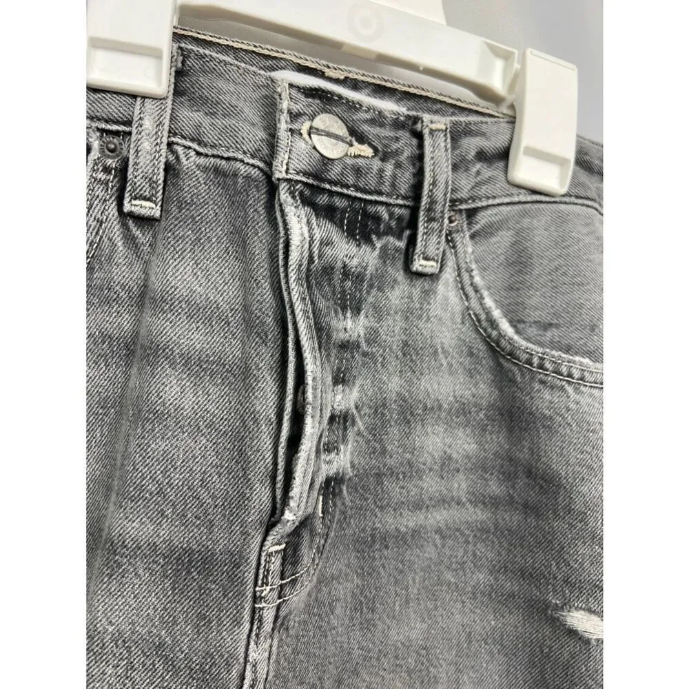 Etica Gray denim Brandy Long short in Quartzsite size 25 New